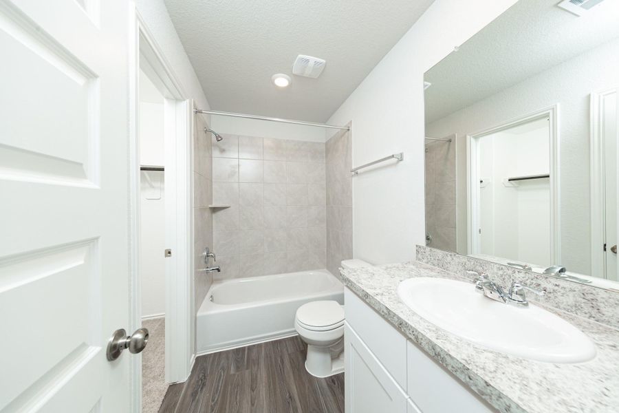 Furnished interior view inside a new home in Townsend Reserve, Splendora (Image 5). Furnished interior view inside a new home in Townsend Reserve, Splendora (Image 5).