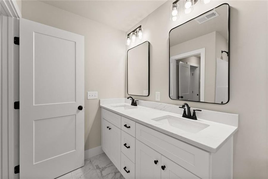 Furnished interior view inside a new home in , Gainesville (Image 9).