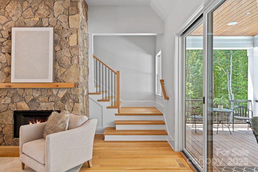 Let's head upstairs!