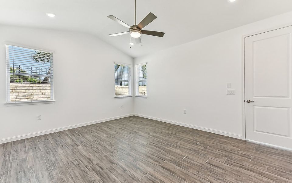 Representative unfurnished interior of a home built from the Newberry by Brookfield Residential in Traditional at Kissing Tree, San Marcos (Image 10).