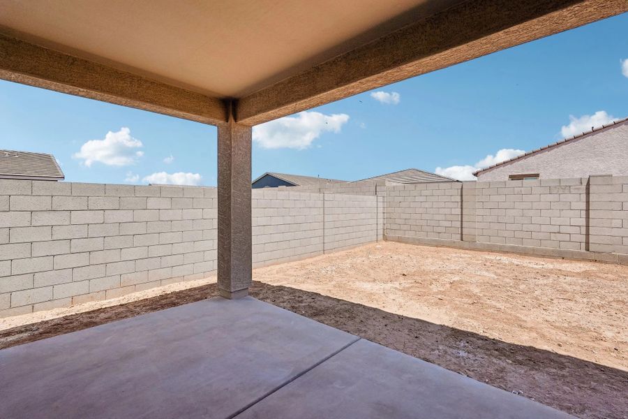 Covered patio Covered patio