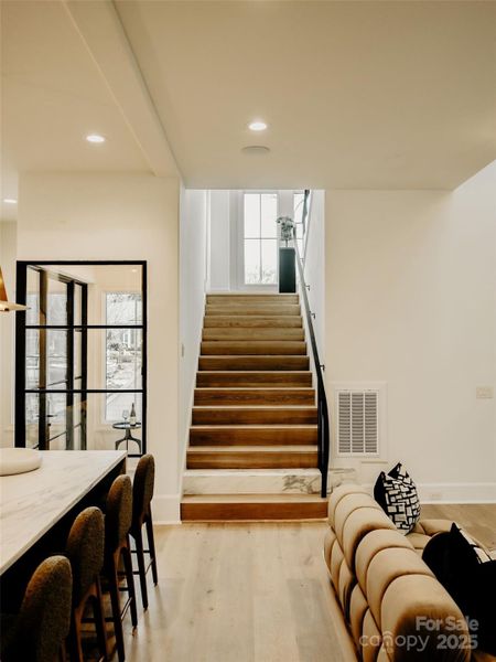 Furnished interior view inside a new home in , Charlotte (Image 17).