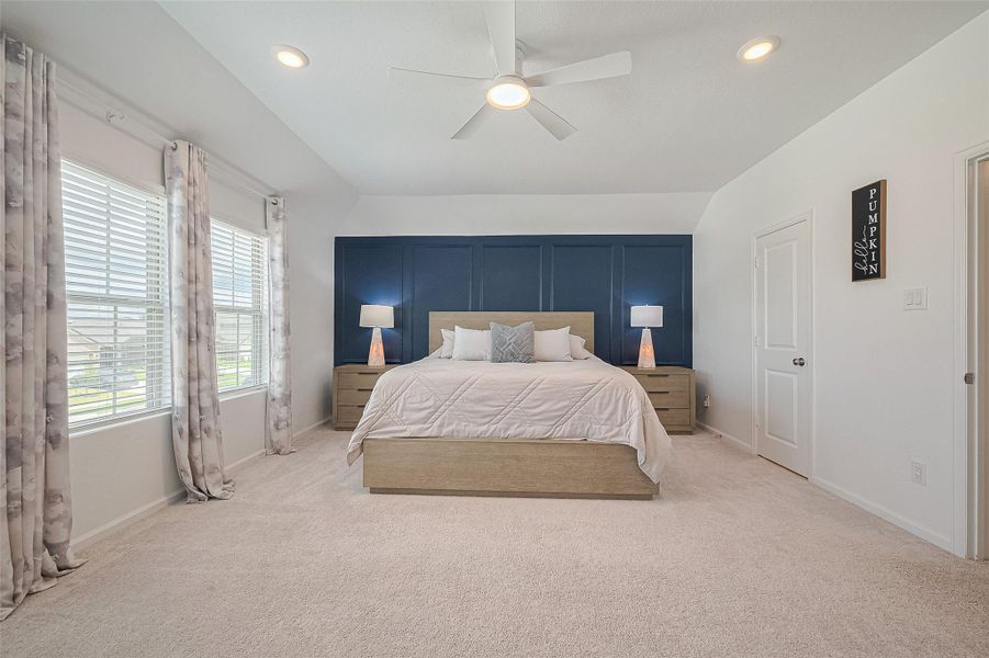 Furnished interior view inside a new home in Tavola: Gulf Coast Collection, New Caney (Image 26). Furnished interior view inside a new home in Tavola: Gulf Coast Collection, New Caney (Image 26).