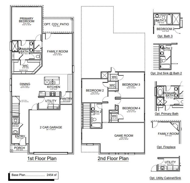 2D floor plan layout for the Aurora by Megatel Homes in McCrummen Estates, Rockwall, TX (Image 2). 2D floor plan layout for the Aurora by Megatel Homes in McCrummen Estates, Rockwall, TX (Image 2).