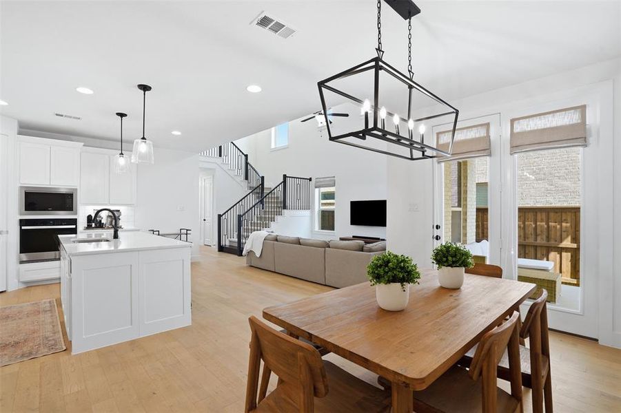 Furnished interior view inside a new home in Ventana, Fort Worth (Image 6).