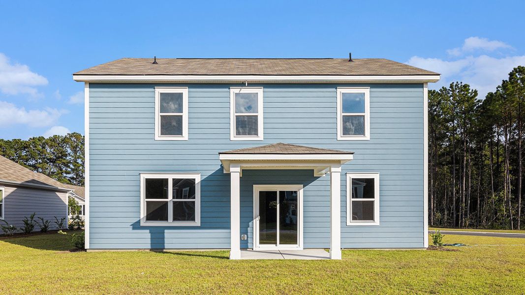 Representative exterior details of a home built from the Galen by D.R. Horton in Hemingway Landing, Conway (Image 3).