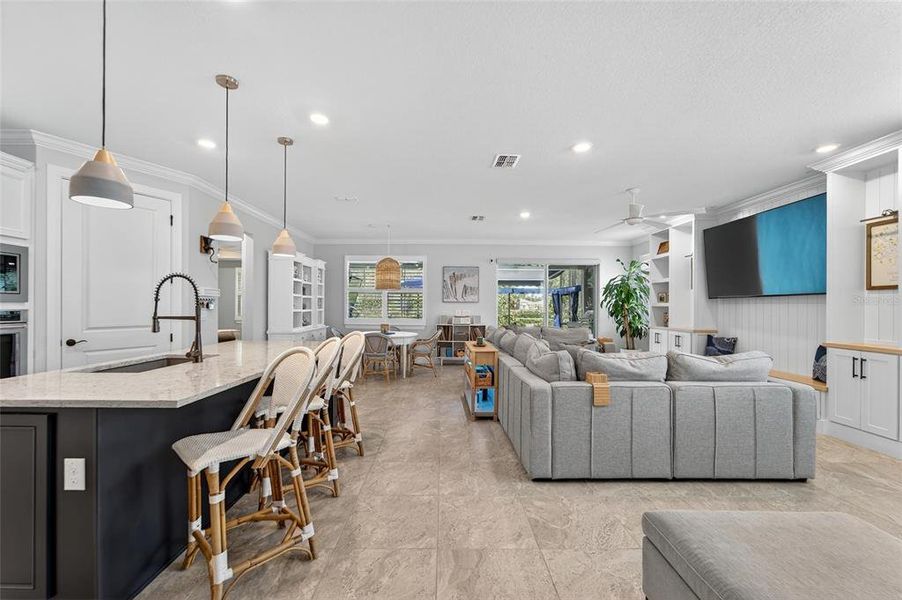Furnished interior view inside a new home in , Land O' Lakes (Image 7).