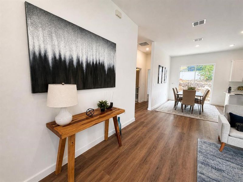 Furnished interior view inside a new home in , Citrus Springs (Image 3). Furnished interior view inside a new home in , Citrus Springs (Image 3).