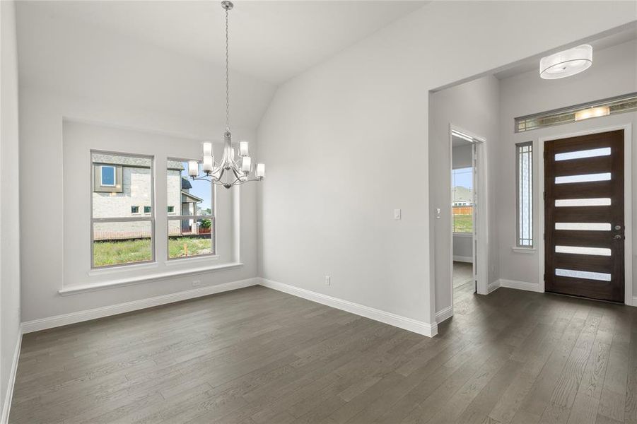 Spacious, unfurnished interior of a new home in River Ranch, Van Alstyne (Image 18). Spacious, unfurnished interior of a new home in River Ranch, Van Alstyne (Image 18).