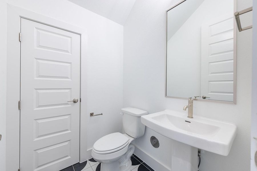 Furnished interior view inside a new home in Hilltop Ranch, Leander (Image 20).