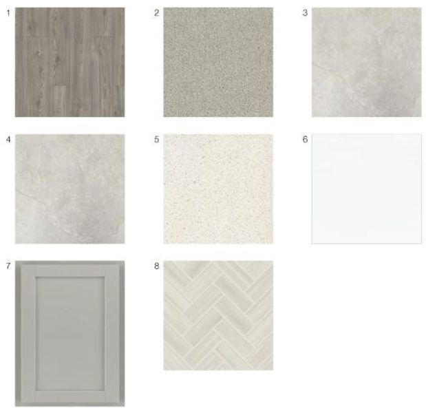 Sample of building materials used in homes in Bailey Fence, Dacula (Image 27).