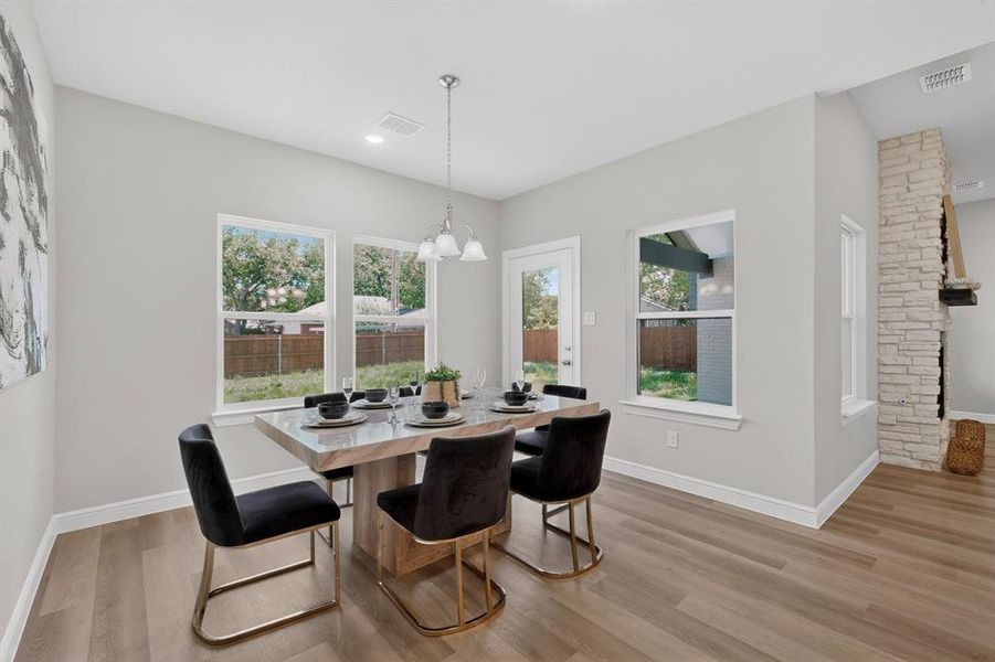 Furnished interior view inside a new home in , White Settlement (Image 5).