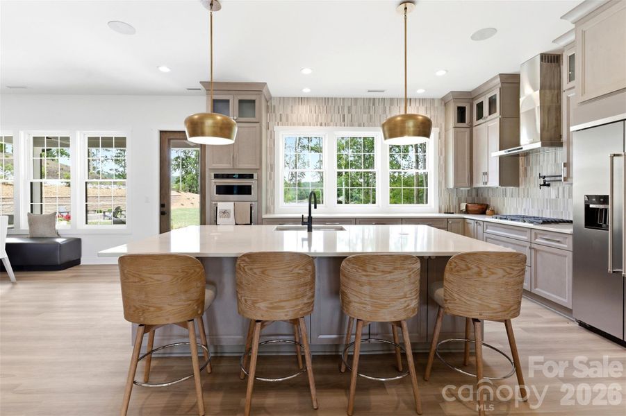 Furnished interior view inside a new home in , Granite Falls (Image 37).
