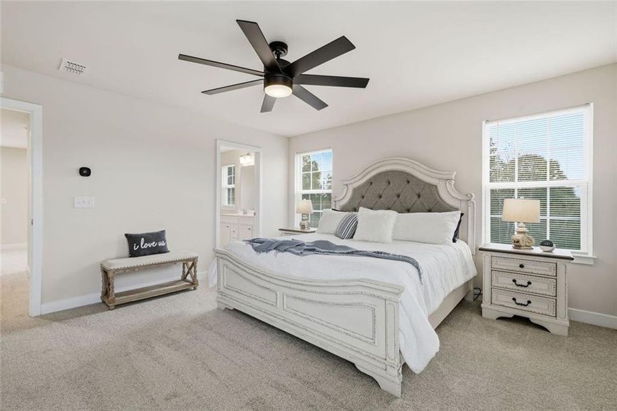 Furnished interior view inside a new home in , Calhoun (Image 14).