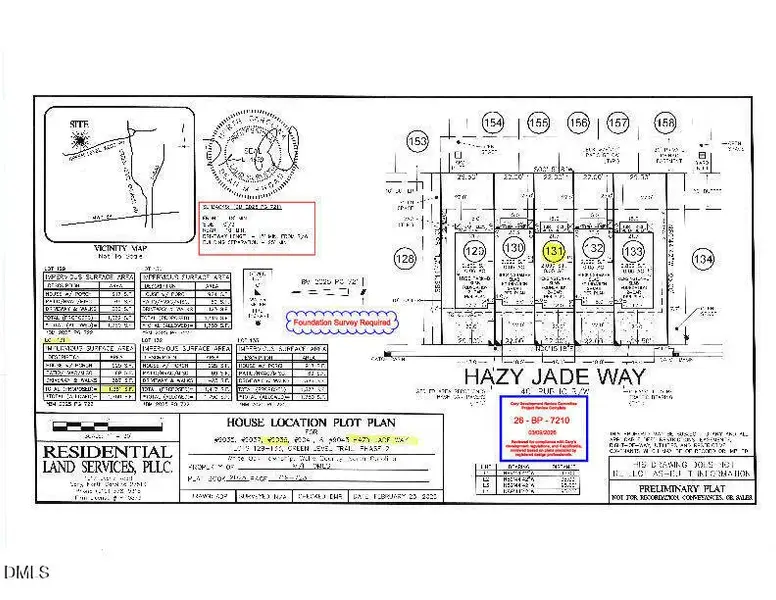 Plot Plan Plot Plan