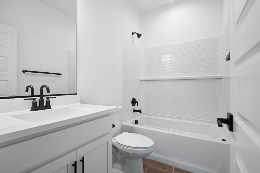 Representative furnished interior of a home built from the Evergreen by Taylor Morrison in Combs Ranch Discovery Collection, San Tan Valley (Image 11).