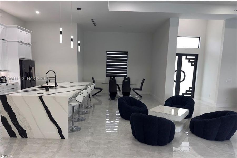 Furnished interior view inside a new home in , Cape Coral (Image 5).