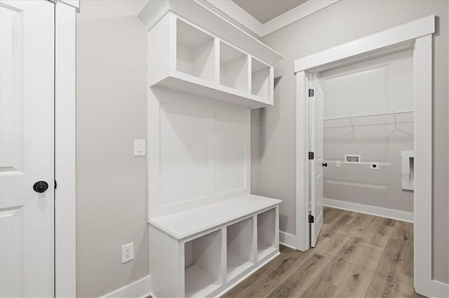 Furnished interior view inside a new home in , Statham (Image 11).