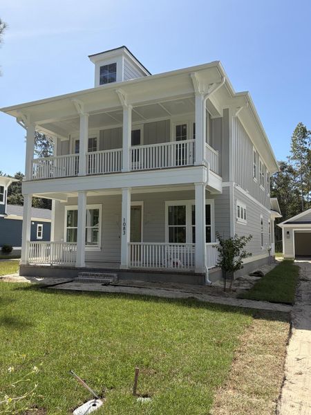 Exterior details and patio area of a home in , Awendaw (Image 1). Exterior details and patio area of a home in , Awendaw (Image 1).