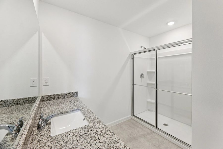 Representative furnished interior of a home built from the Lyon by Starlight Homes in Brookewater at Crossprairie, St. Cloud (Image 12).
