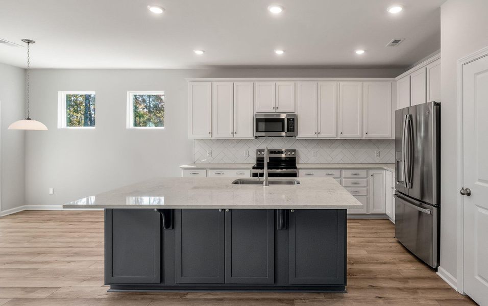 Furnished interior view inside a new home in Parker's Preserve, Ridgeville (Image 5).