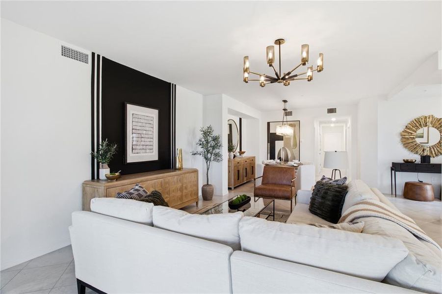 Furnished interior view inside a new home in , Lakewood Ranch (Image 15).