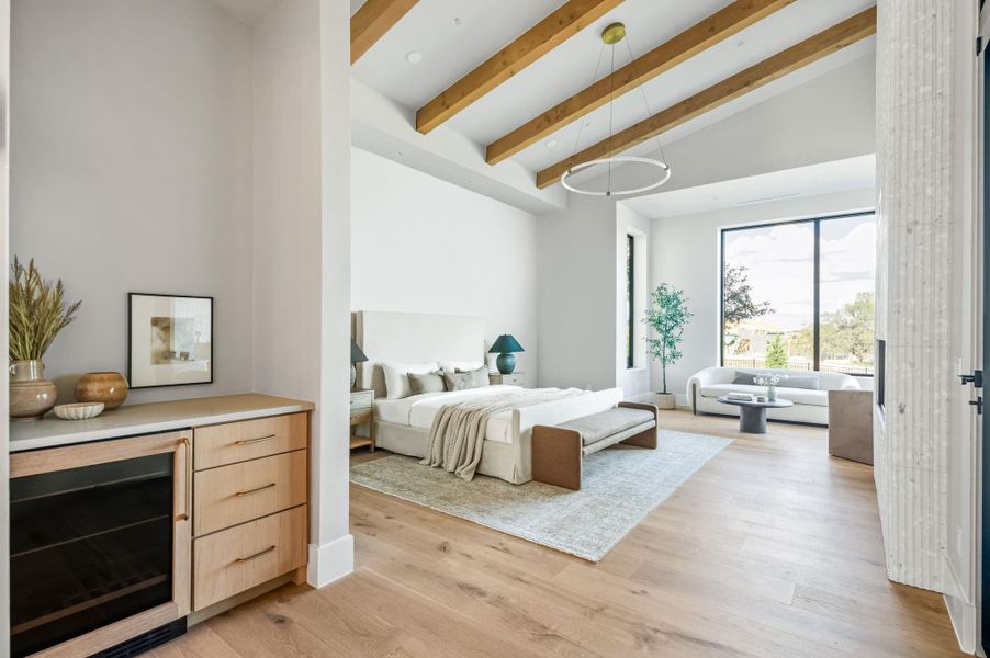 Furnished interior view inside a new home in , Austin (Image 31). Furnished interior view inside a new home in , Austin (Image 31).