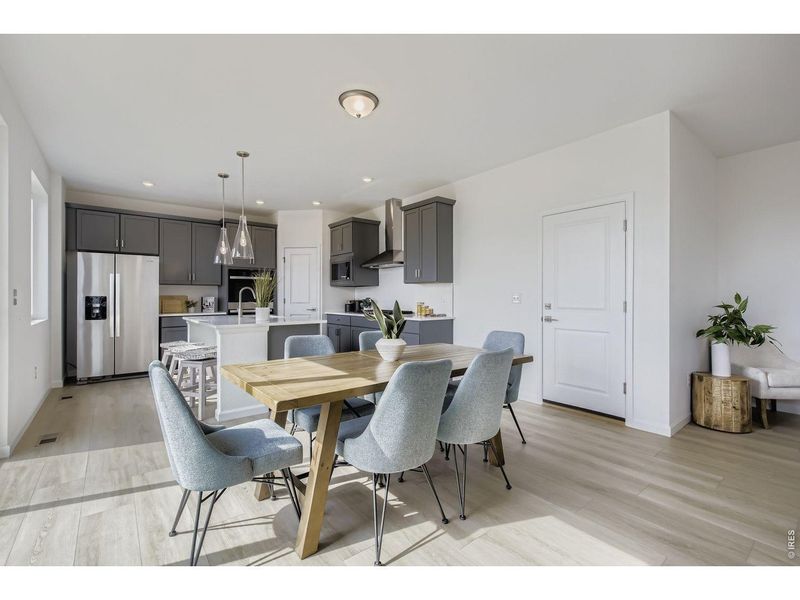 Furnished interior view inside a new home in Hidden Creek, Frederick (Image 10).
