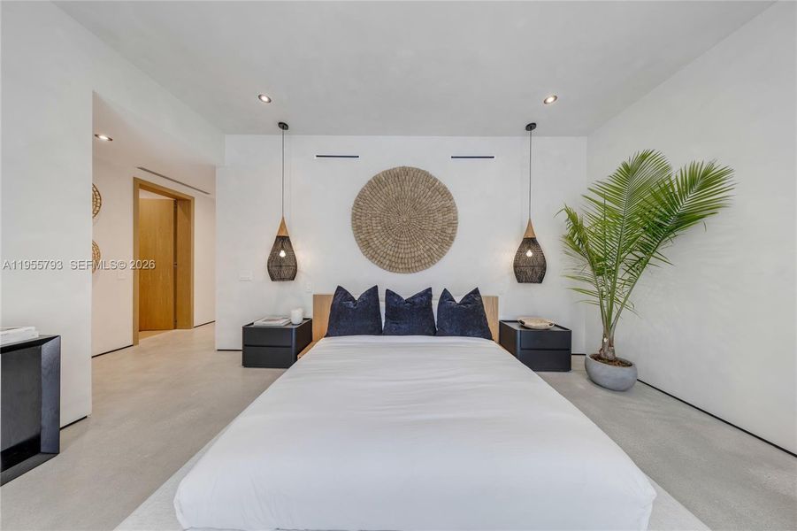 Furnished interior view inside a new home in , Miami (Image 17).