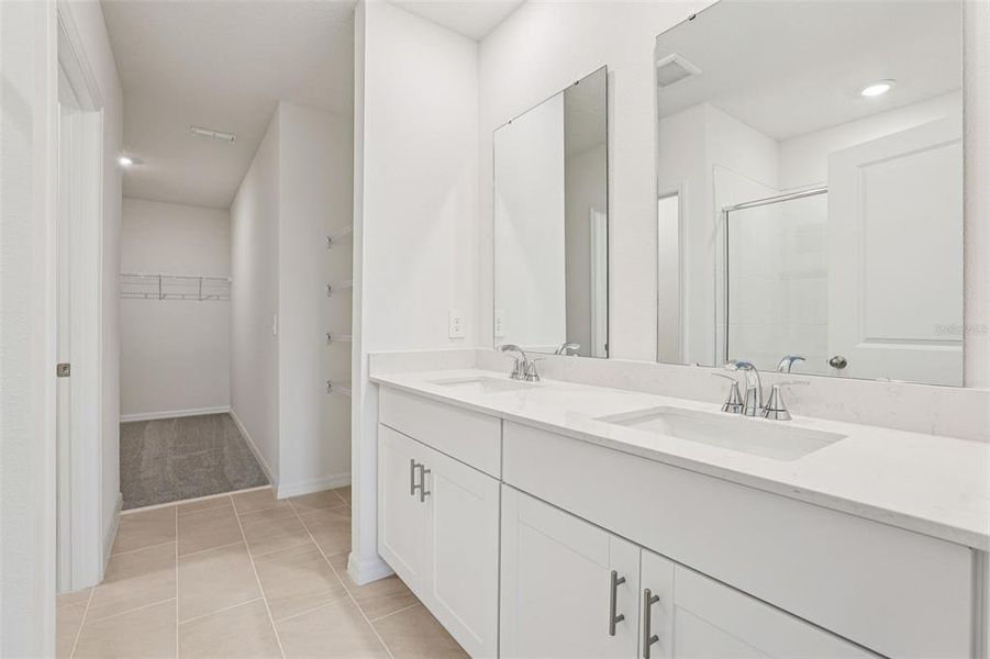 Furnished interior view inside a new home in Hamilton Bluff - Classic Series, Lake Hamilton (Image 17). Furnished interior view inside a new home in Hamilton Bluff - Classic Series, Lake Hamilton (Image 17).