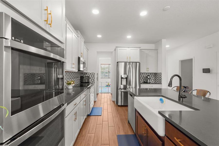Furnished interior view inside a new home in Estates at Rivercrest, Sanford (Image 40).