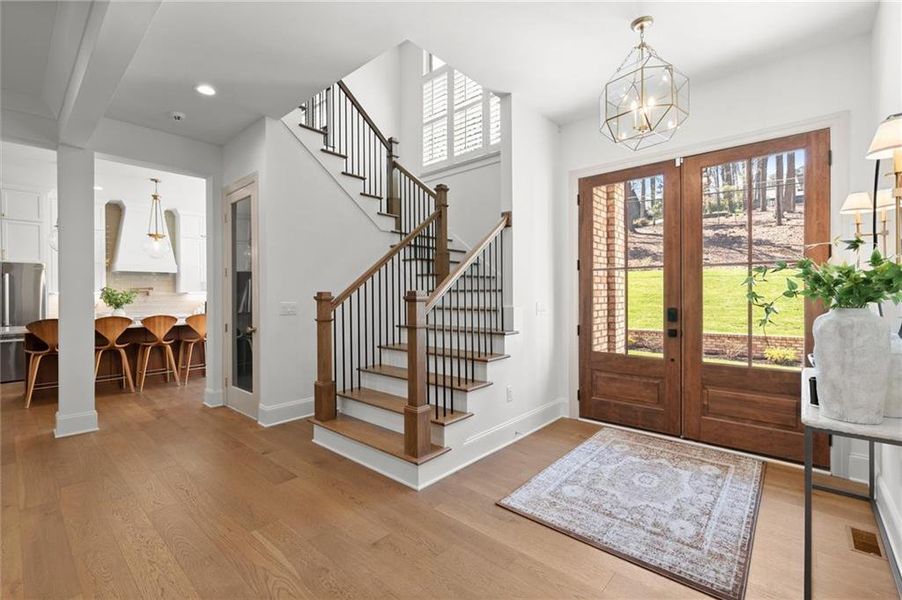Furnished interior view inside a new home in , Marietta (Image 66). Furnished interior view inside a new home in , Marietta (Image 66).