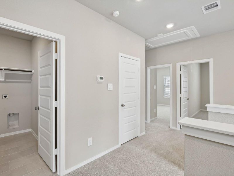 Spacious, unfurnished interior of a new home in Parkway Commons - City Series, Missouri City (Image 37). Spacious, unfurnished interior of a new home in Parkway Commons - City Series, Missouri City (Image 37).