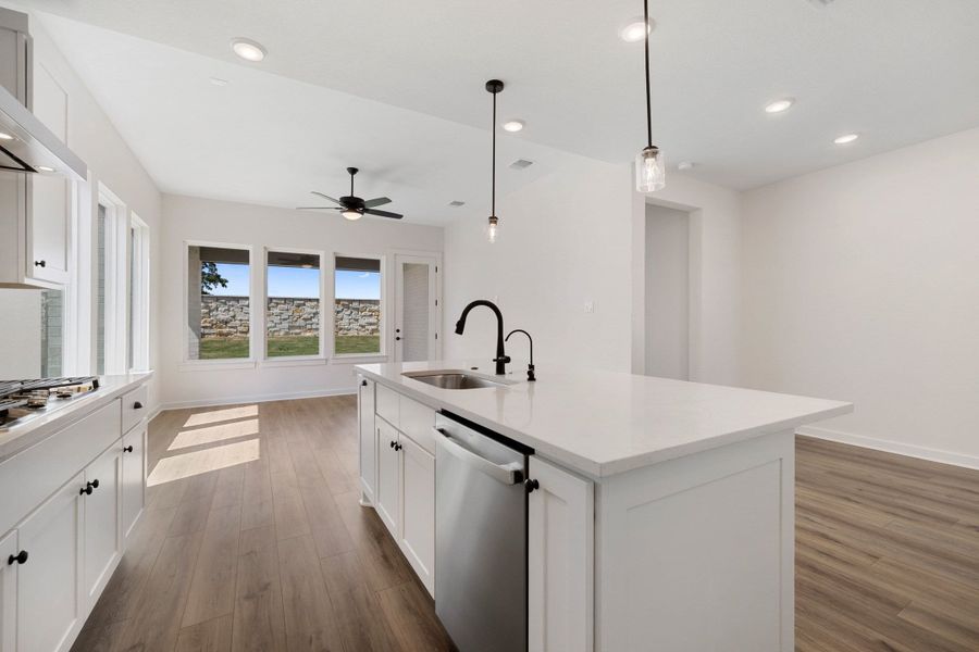 Furnished interior view inside a new home in Flora, Hutto (Image 14).