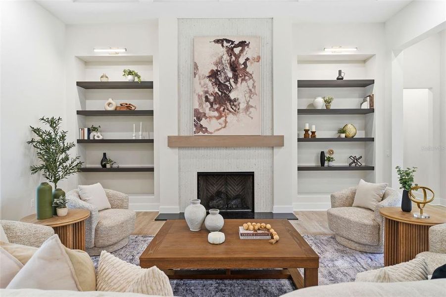 Furnished interior view inside a new home in , Archer (Image 15).