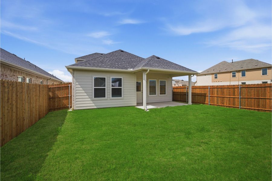 Exterior details and patio area of a home in Westridge, McKinney (Image 24). Exterior details and patio area of a home in Westridge, McKinney (Image 24).