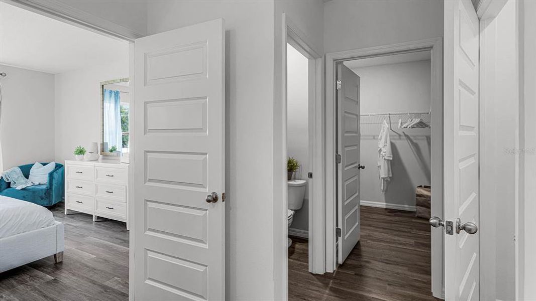 Furnished interior view inside a new home in , Winter Haven (Image 27). Furnished interior view inside a new home in , Winter Haven (Image 27).