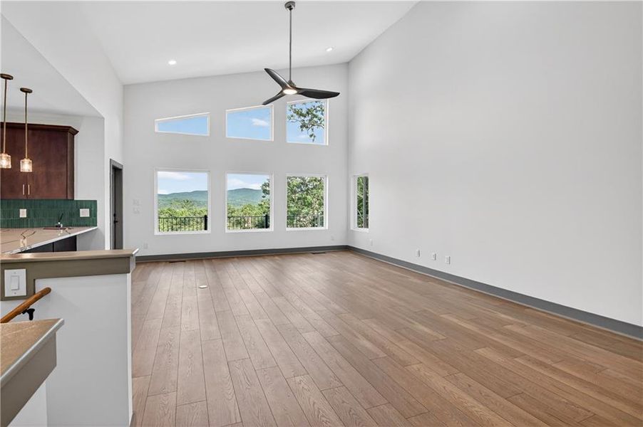 Spacious, unfurnished interior of a new home in , Ellijay (Image 33).