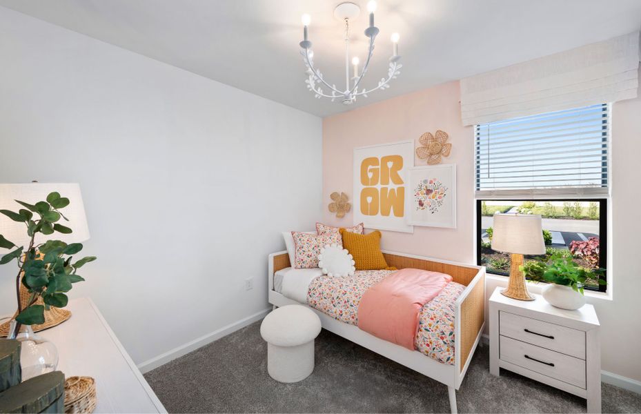 Furnished interior view inside a new home in Caloosa Cove, Labelle (Image 10).