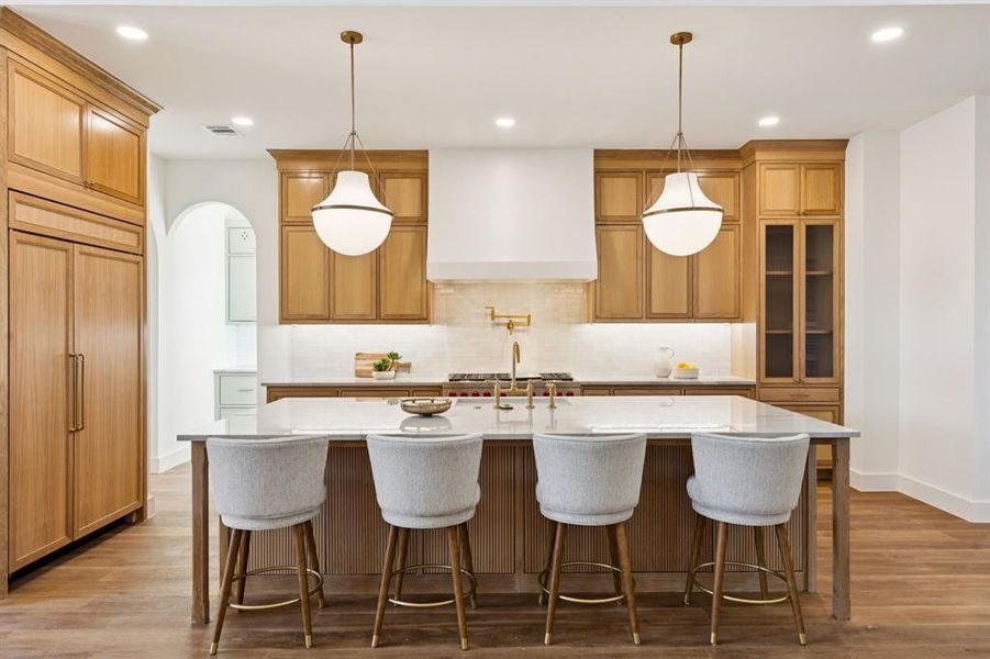 Furnished interior view inside a new home in , Dallas (Image 16).