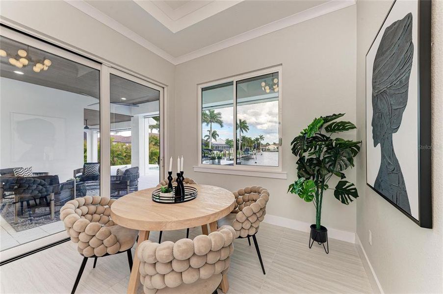 Furnished interior view inside a new home in , Punta Gorda (Image 43). Furnished interior view inside a new home in , Punta Gorda (Image 43).