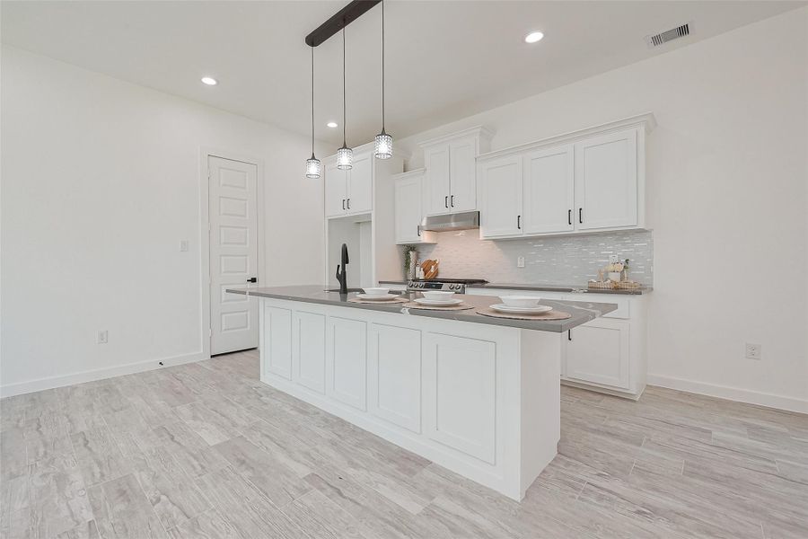 Furnished interior view inside a new home in , Houston (Image 5).