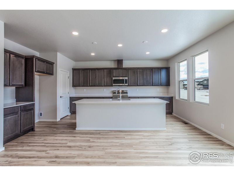 DINING ROOM AND KITCHEN