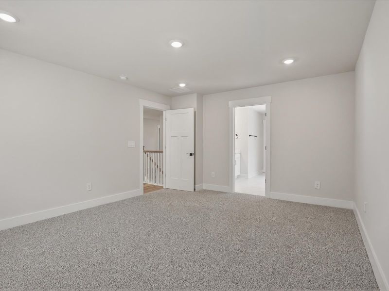 Spacious, unfurnished interior of a new home in Cedar Shoals - Signature Collection, Piedmont (Image 15). Spacious, unfurnished interior of a new home in Cedar Shoals - Signature Collection, Piedmont (Image 15).