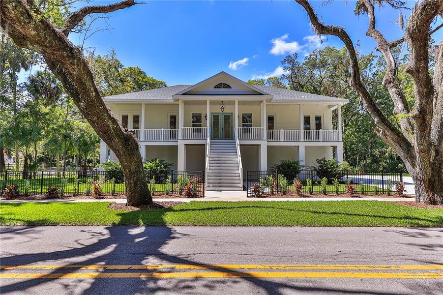 Front exterior of a new home in , Crystal River, FL, highlighting curb appeal (Image 2). Front exterior of a new home in , Crystal River, FL, highlighting curb appeal (Image 2).