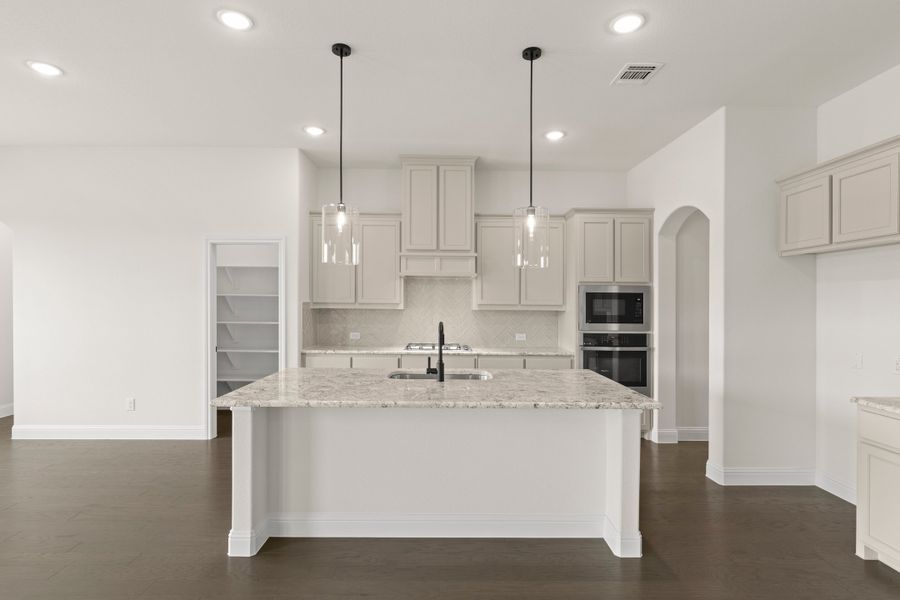 Furnished interior view inside a new home in Lovers Landing, Forney (Image 5).