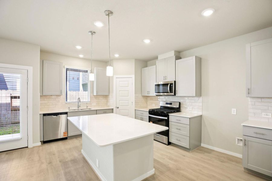 Photo is not of the actual home, but is an inspirational photo of builder’s model home and may depict options, furnishings, and/or decorator features that are not included