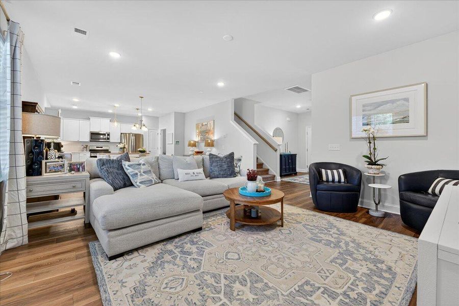 Furnished interior view inside a new home in , Johns Island (Image 8). Furnished interior view inside a new home in , Johns Island (Image 8).