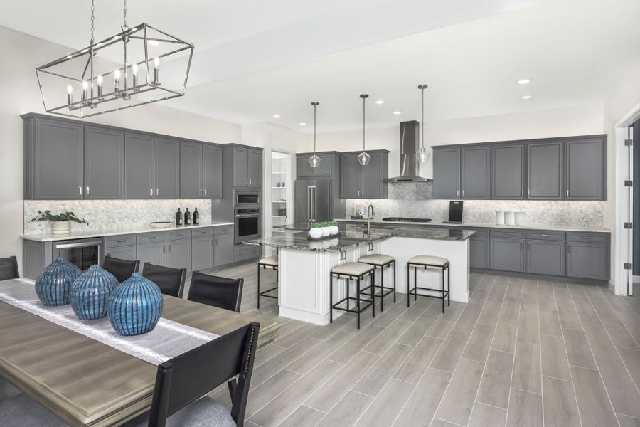 Mint Model Home - Dining Area - Kitchen