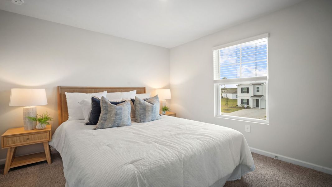 Furnished interior view inside a new home in The Groves at Bees Creek, Ridgeland (Image 24).